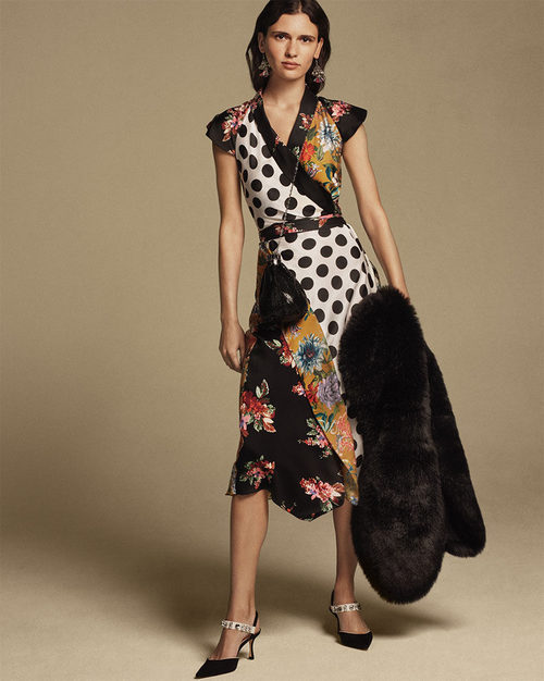 Vestido vaporoso de Zara otoño/invierno 2017/2018