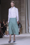 Falda de vuelo de Victoria Beckham primavera/verano 2018 en la New York Fashion Week