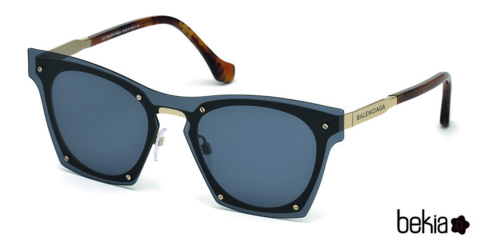 Gafas de sol de montura geométrica de Balenciaga otoño/invierno 2017/2018