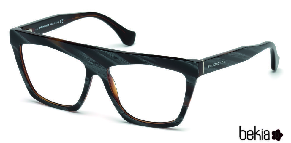 Gafas de montura cuadrada de Balenciaga otoño/invierno 2017/2018