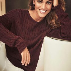 Lara Álvarez posa con joyas black and white de la línea de Luxenter otoño/invierno 2017/2018