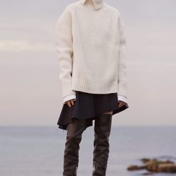 Jersey grueso blanco de H&M Studio otoño/invierno 2017/2018