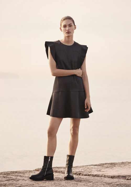 Vestido de piel de H&M Studio otoño/invierno 2017/2018