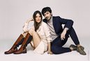 Botas y zapatos de Alessandra Ambrosio y Andrés Velencoso en la campaña de Xti otoño/invierno 2017/2018