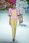 Pantalón recto de Ágatha Ruíz de la Prada primavera/verano 2018 en la Madrid Fashion Week