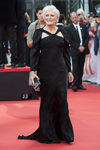 Glenn Close con un vestido Zac Posen Resort 2016 en la premiere de 'The Wife' en Toronto