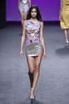 Vestido mini de Custo Barcelona primavera/verano 2018 en la Madrid Fashion Week