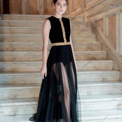 Falda de tul transparente de Antonio García otoño/invierno 2017/2018