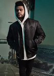 Bomber negra de la nueva colección de H&M con The Weeknd de otoño/invierno 2017/2018