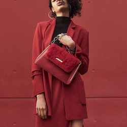 Bolso bandolera rojo de River Island otoño/invierno 2017/2018