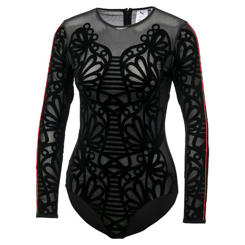 Body negro con trasparencias de la nueva colección de PUMA con Sophia Webster de otoño/invierno 2017/2018