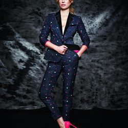 Traje de lunares de la colección otoño/invierno 2017/2018 de Patricia Conde para Dándara
