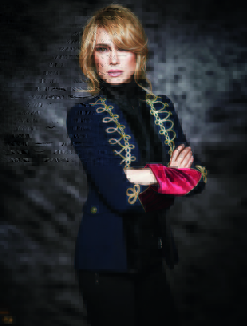 Chaqueta bordada de la colección otoño/invierno 2017/2018 de Patricia Conde para Dándara