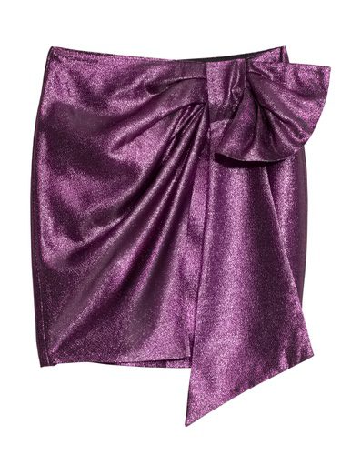 Falda brillantes rosa de la nueva colección & Other Stories otoño/invierno 2017/2018