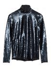 Camiseta de lentejuelas azul de la nueva colección & Other Stories otoño/invierno 2017/2018