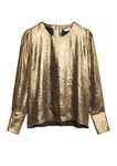Blusa dorada de la nueva colección & Other Stories otoño/invierno 2017/2018