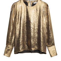 Blusa dorada de la nueva colección & Other Stories otoño/invierno 2017/2018