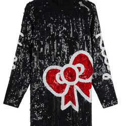 Vestido negro de lentejuelas de la colección de Hello Kitty para Asos de otoño/invierno 2017/2018
