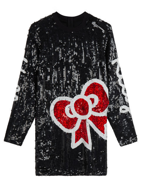Vestido negro de lentejuelas de la colección de Hello Kitty para Asos de otoño/invierno 2017/2018