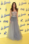 Macarena García en el estreno de 'La Llamada' con un vestido transparente