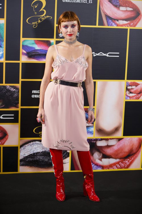 Miranda Makaroff en el photocall de la nueva colección de Mac Cosmetics x Rossy de Palma