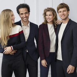 Línea de ropa masculina y femenina de la colección de Uniqlo temporada otoño/invierno 2017 por Ines de la Fressange