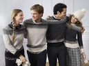 Línea de ropa masculina y femenina con estampados nórdicos en la colección de Uniqlo temporada otoño/invierno 2017 diseñado por Ines de la Fressange