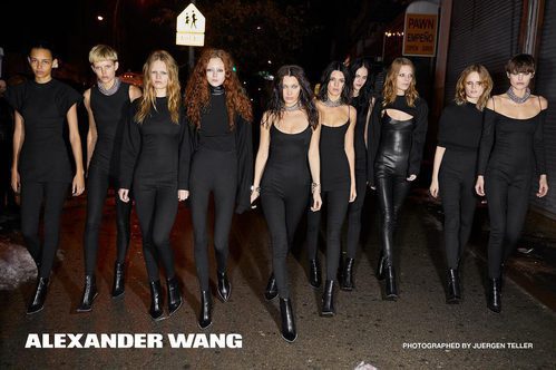 Equipo al completo de la campaña de otoño 2017 de Alexander Wang