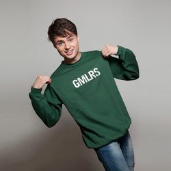 Sudadera verde de la propia colección de Gemeliers