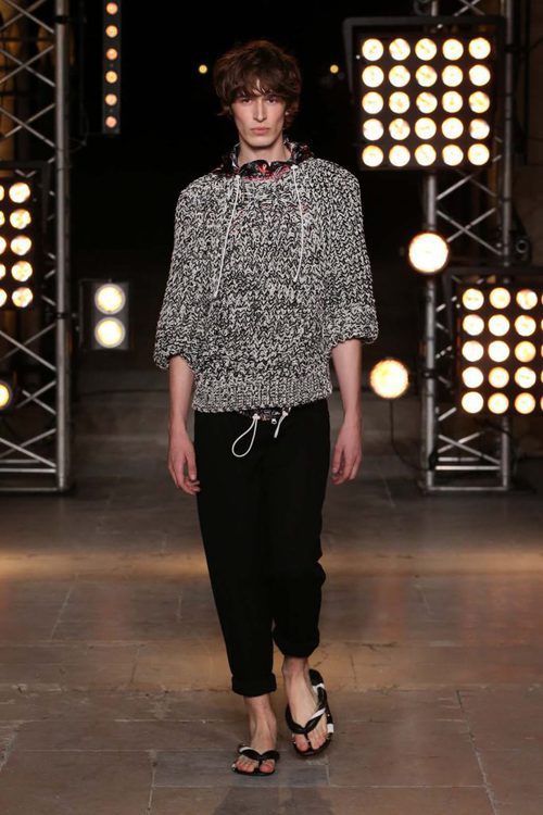 Colección masculina Isabel Marant con la colaboración de Bernabé Hardy temporada primavera/verano 2018 en Fashion Week París