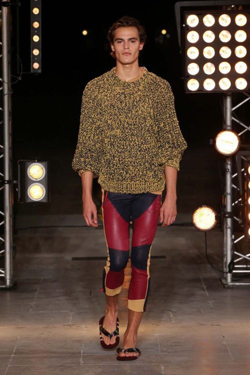 Desfile de Isabel Marant de la colección masculina x Bernabé Hardy temporada primavera/verano 2018
