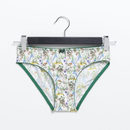Braga de estampado floral de la colección solidaria de Le Bratelier contra el cáncer de mama 2017