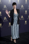 Paz Vega con un esmoquin negro en la presentación de la unión de la Academia de Cine española y Hollywood