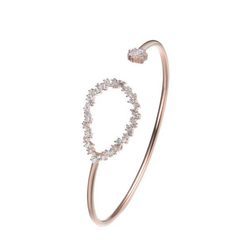 Brazalete en oro rosa de la subcolección de Martinique de Mysterious Waters de la firma Apodemia