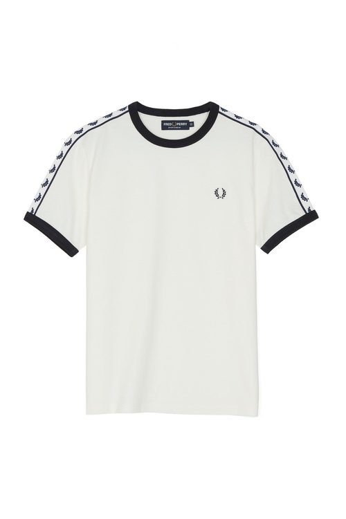 Camiseta blanca de Fred Perry otoño/invierno 2017/2018