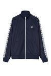 Sudadera azul con detalles en las mangas de Fred Perry otoño/invierno 2017/2018