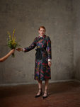 Abrigo con flores de la colección Erdem x H&M