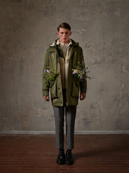 Parka de caballero de la colección Erdem x H&M