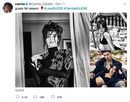 Cuenta de twitter de la cantante Camila Cabello anunciando la colección de 'Guess' en la que ha participado