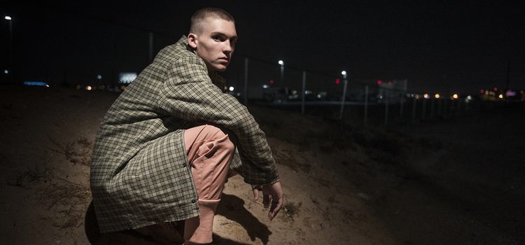 Abrigo de cuadros de la colección 'Autumn-Winter '17' de PUMA Y Han Kjøbenhavn