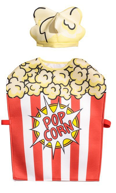 Disfraz de paquete de palomitas para niño de la colección especial Halloween de H&M