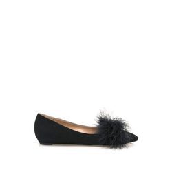 Zapato negro de terciopelo de la colección cápsula especial noche de HANNIBAL LAGUNA SHOES