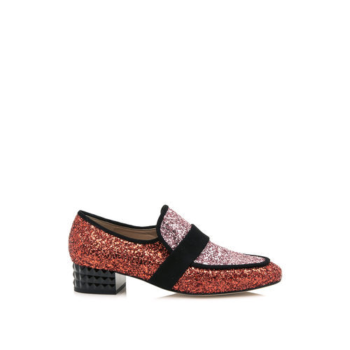 Zapato con brillo de la colección cápsula especial noche de HANNIBAL LAGUNA SHOES