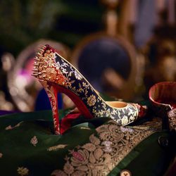 Stilettos estampados de la colección cápsula de Christian Louboutin
