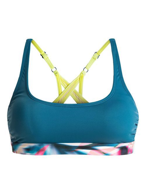 Parte arriba de bikini estilo deportivo de la colección 'Sand to sea' de Roxy