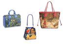 Bolsos MONET, GAUGUIN Y BOUCHER. de la colección '#LVxKoons'