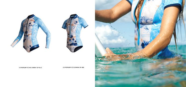 Traje de manga larga de la colección 'Pop Surf' de Roxy