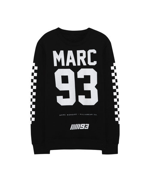 Sudadera de la colección de Marc Márquez para Pull&Bear para otoño/invierno 2017/2018