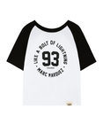 Camiseta de manga corta femenina de la colección de Marc Márquez para Pull&Bear para otoño/invierno 2017/2018