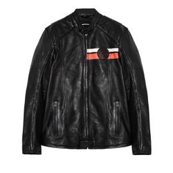 Chaqueta de cuero de la colección de Marc Márquez para Pull&Bear para otoño/invierno 2017/2018